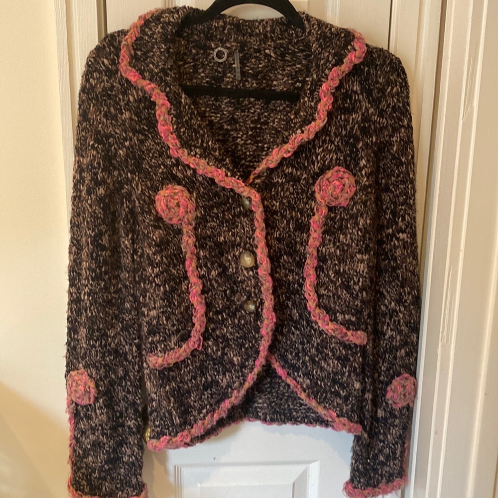 One Girl Who Bohemian style sweater. Size M
